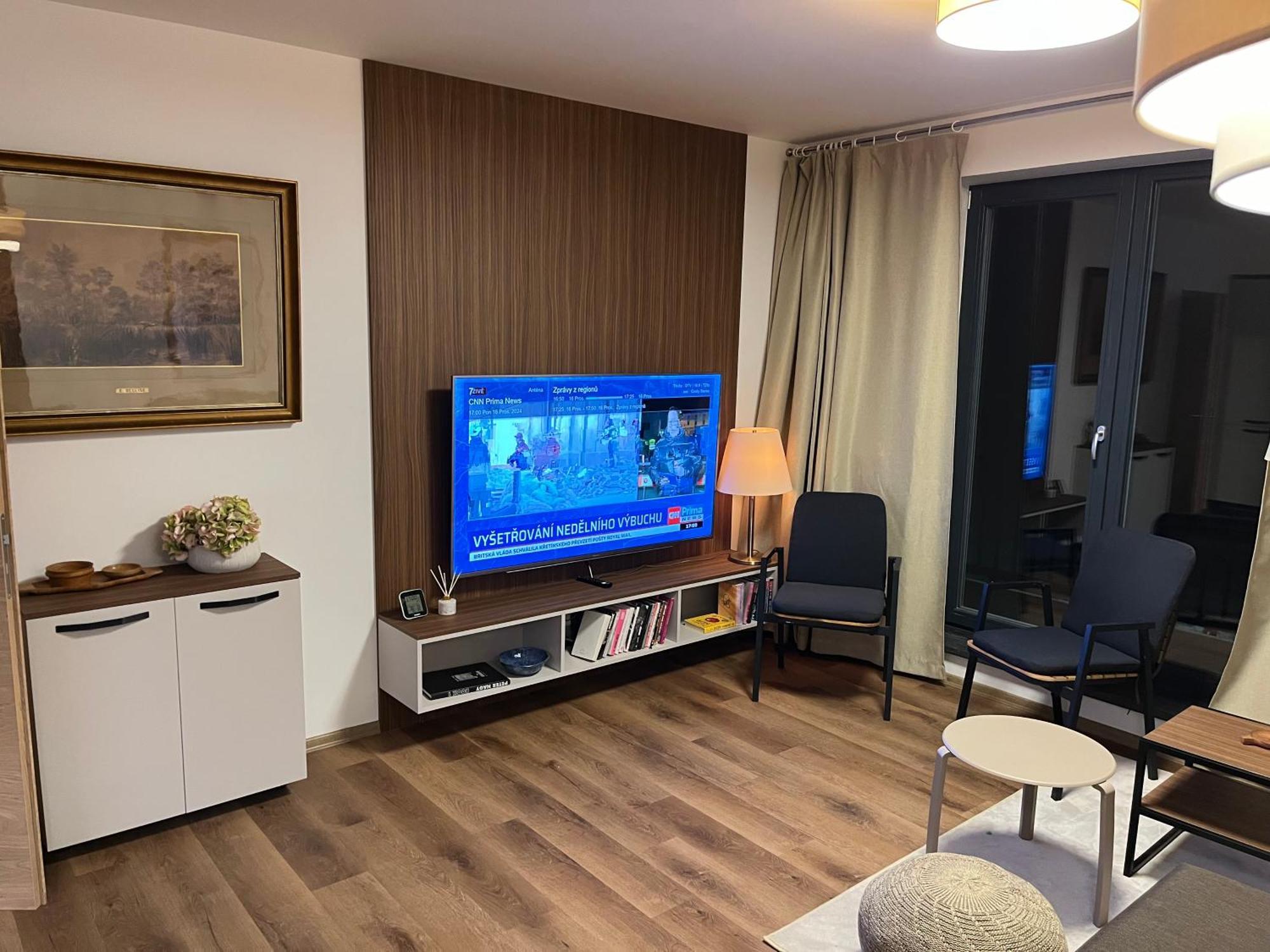 Apartman Hruska Černý Dŭl Exterior foto